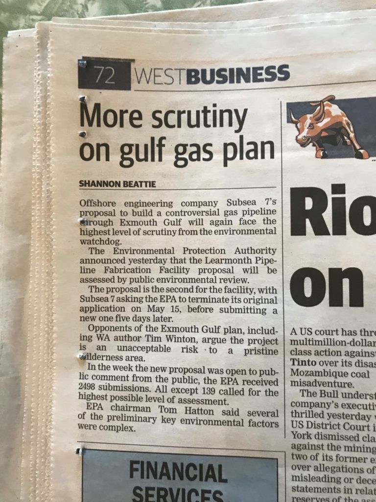 More scrutiny on gulf gas plan