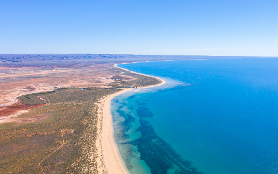 Exmouth Gulf vista - where ocean meets land